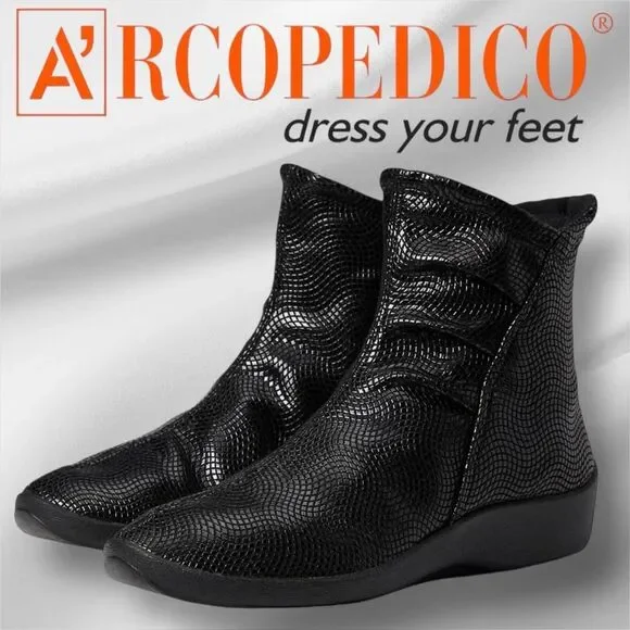ARCOPEDICO Women’s Croc Shoes in the Size 41/9.5-10 US Size in Black Color - Picture 3 of 16